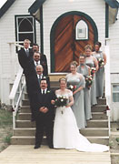 Wedding party - June 23, 2001